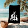 Ultra-Soft Beach Towel with boxing Theme,Ideal for Pool - Camping, Diving - Perfect Travel Essential, Vibrant Beach Towel.