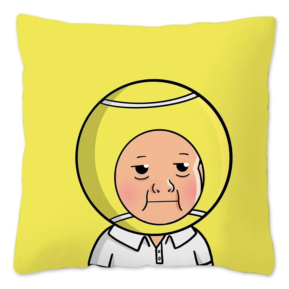 Наволочка Hasbulla Hasbullah Meme, наволочка для украшения дома, 45x45 см, 40x40 см, 50x50 см, наволочка для подушки Housses De Coussin