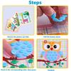 5/10 шт. Детские наклейки-кнопки Ручная работа DIY Игрушки Урок Искусства для Школьников Поделки для Детей Игра для Раннего Развития Подарки TMZ