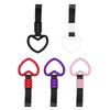Train Bus Handle Hand Strap Heart Styling Drift Charm Strap Drift Auto Accessories Car Strap Car Decoration Warning Ring