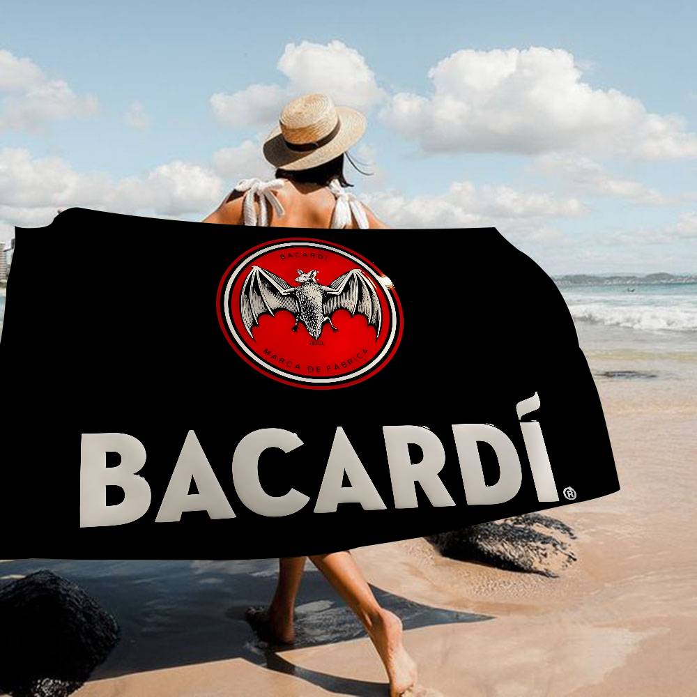 B-Bacardis Ром Большие Микрофибровые Пляжные Полотенца Быстросохнущее Полотенце Песок Пляжные Полотенца Бассейн Полотенце для Путешествий Плавание Бассейн Йога