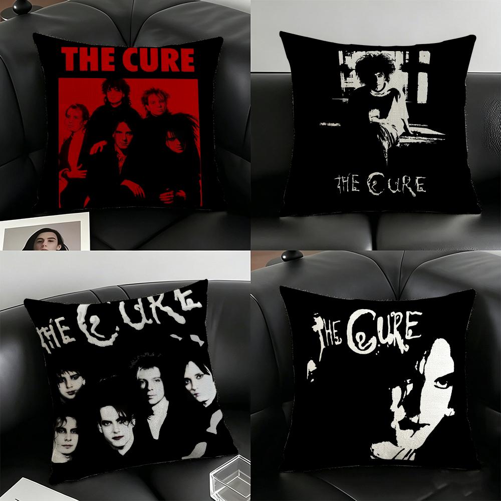 The CCures Band Pillow Case Linen Pillow Covers Cover For Couch Living Room Bench Patio Floor Linen Home Decor