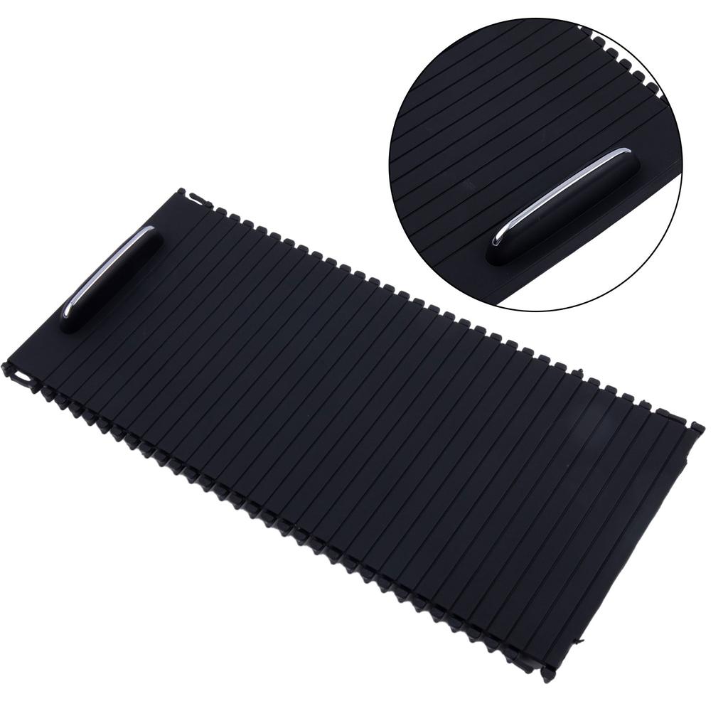 Крышка центральной консоли для шторки Mercedes Benz C-Class W204 S204 Раздвижные жалюзи Подстаканник Органайзер для хранения Автомобильный аксессуар