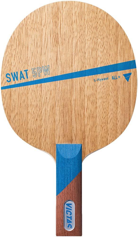 VICTAS Table Tennis Racket SWAT 5PW Shakehand 310045 (Offensive Straight)
