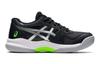 Asics Гелевые Игровые 8 Низкие Детские Беговые Кроссовки Черно-Серебристые Детские 1044A025-004