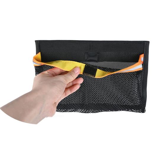 1/2 шт. Светоотражающий самоклеящийся универсальный органайзер-сетка для лодки, большой вместимости, водонепроницаемые аксессуары для хранения лодки