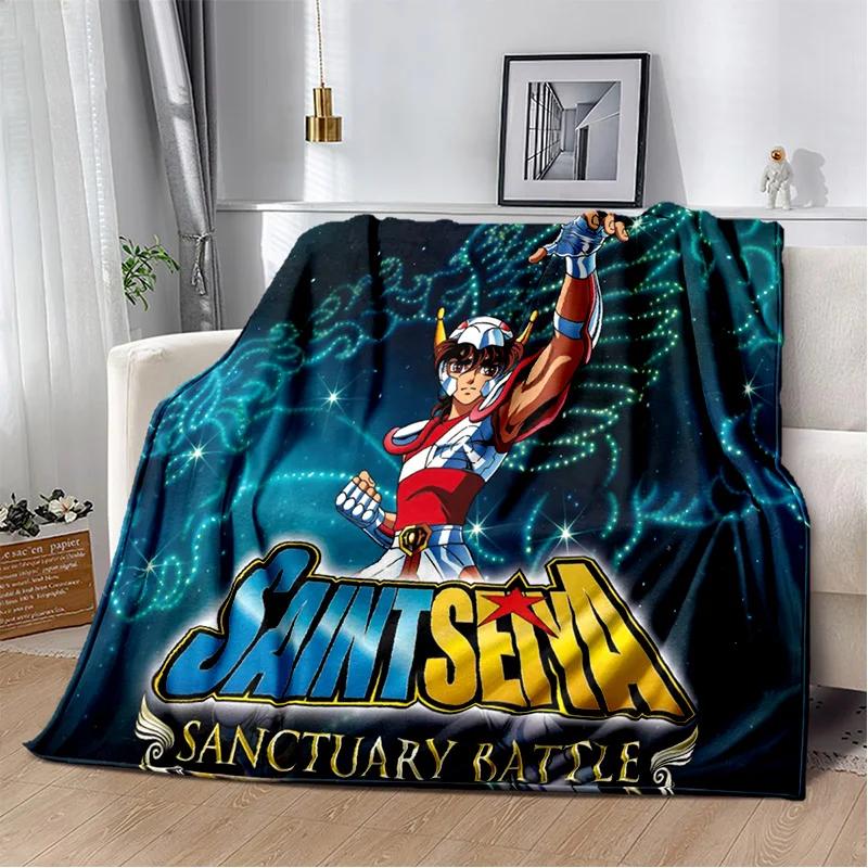 3D Ретро Saint Seiya одеяло с героями мультфильмов, мягкое одеяло для дома, спальни, кровати, дивана, пикника, путешествия, офиса, одеяло, детское одеяло