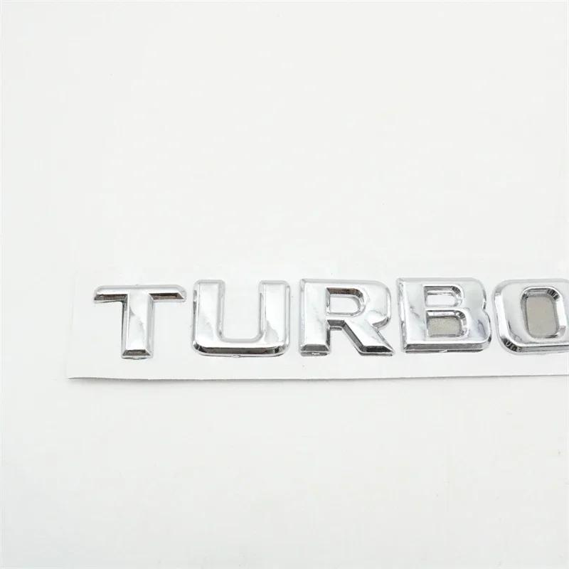 Turbodiesel Kompressor Letter Emblem Rear Trunk Turbo Diesel Fender Logo Sticker For W463 W140 W124 W202 W203 Accessories