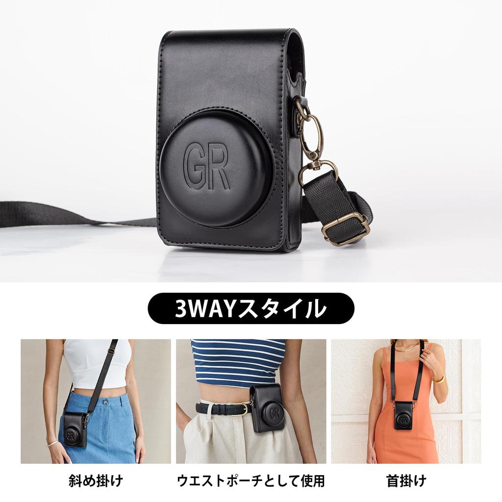 Kinokoo Ricoh III выделенная камера камера маленькая и удобная для падения с плеча PU кожаный чехол GR/GRII/GR, сумка, легкая, для переноски, профилактика,