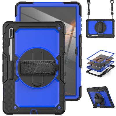 Armor Heavy Duty для Samsung Galaxy Tab S8Ultra Smart Tablet Case для 12,4 Samsung S7Plus A8 10,5 X200 A7 Lite 10,4 T500/T505 Силиконовый защитный чехол