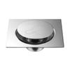 Shower Drain Quadrate High Glossy Thickened Prevents Odor Clogging Resistance Stainless Steel Floor