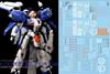 Флуоресцентные HG RG MG PG RE HiRM Робот MS Детализированные наклейки-переводки (2 декали для MG 1100 Ex-S GundamS Gundam)
