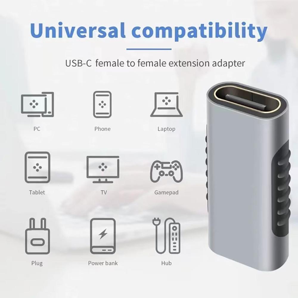 Разъем удлинительного кабеля Переходник USB C Адаптер USB типа C Жесткий диск/проектор