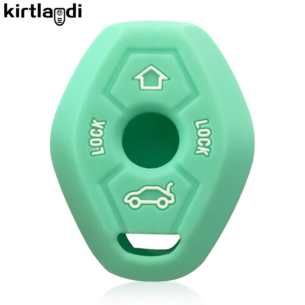 Silicone Key Cover Remote Case Shell for BMW E63 X5 E53 X3 F83 E46 E39 E38 E60 E61 E64 Series 3 5 7 330i Z3 Z4 E85 E86 M5 325i