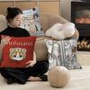Popular Cute M-Mofusand Cat Cushion Cover Pillow Cover Decor Pillowcase Printed Cushion Case For Couch