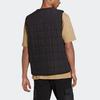 Adidas Оригинальные мужские жилеты RYV Solid Color Zipper Vest черного цвета H11509