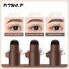 Stencils Eyebrow Pen Brushes One Step Shaping Makeup Set Eyebrow Stamp Brow Stamp Shaping Kit