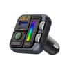 MT04A Bluetooth 5.3 FM Transmitter Car Adapter Car Charger 42W PD30W HIFI Sound Effect Wireless Hands-free Call USB MP3 Music Player