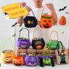 Gifts Pouch Pumpkin Candy Bucket Cloth Stuffed Cotton Tote Bags Kawaii Halloween Candy Bag Gift
