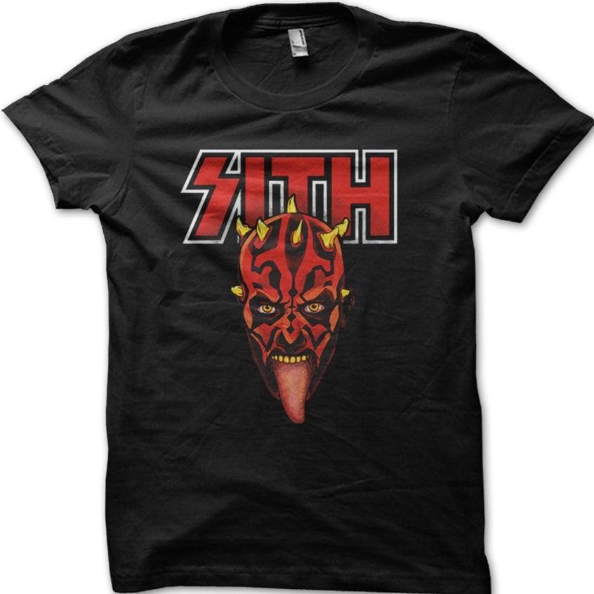 Футболка с принтом Sith KISS Jedi 5021