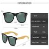 Bamboo Wood Sunglasses Men Women Classic Polarized Uv400 Vintage Driving Sun Glasses Black Fishing Eyewear Uv400 Eyeglasses
