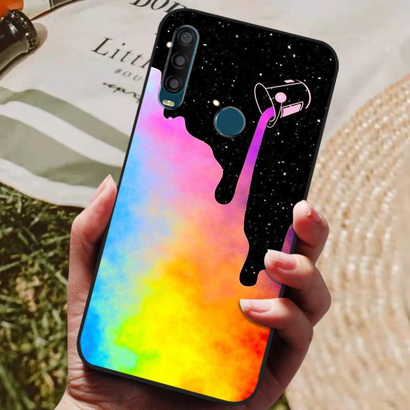 For Alcatel 1SE 2020 Case Shockproof Flower Back Cover For Alcatel 1SE 2020 5030F 5030U 5030D Soft Silicone Phone Fundas Bumper