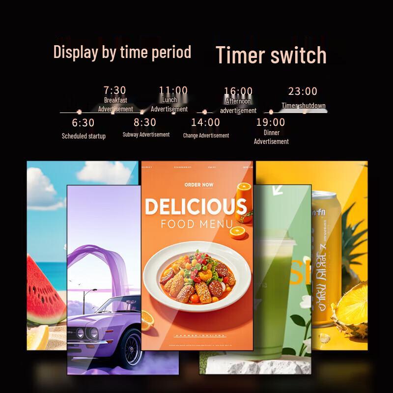 D&Q 43-inch Vertical Android Advertising Display CN plug (adapter included)