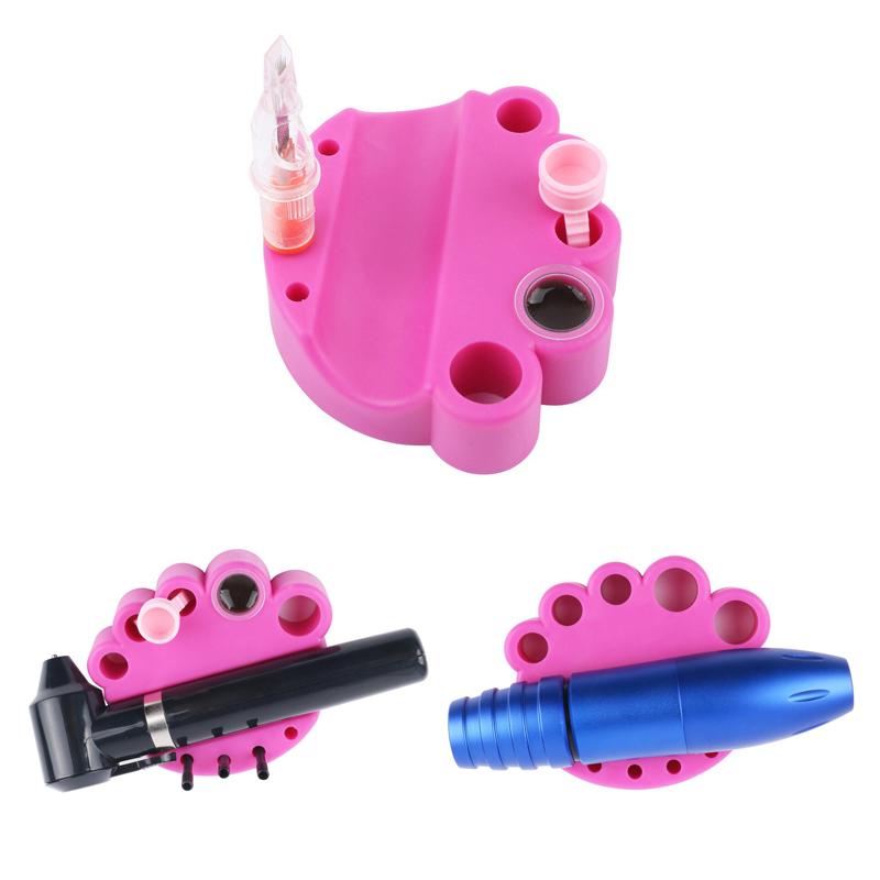 Подставка для стакана с краской для татуировки в форме когтя, стакан для чернил для татуировки, пигментная чашка, подставка для ручки для тату-машинки, аксессуары для тату-машинки