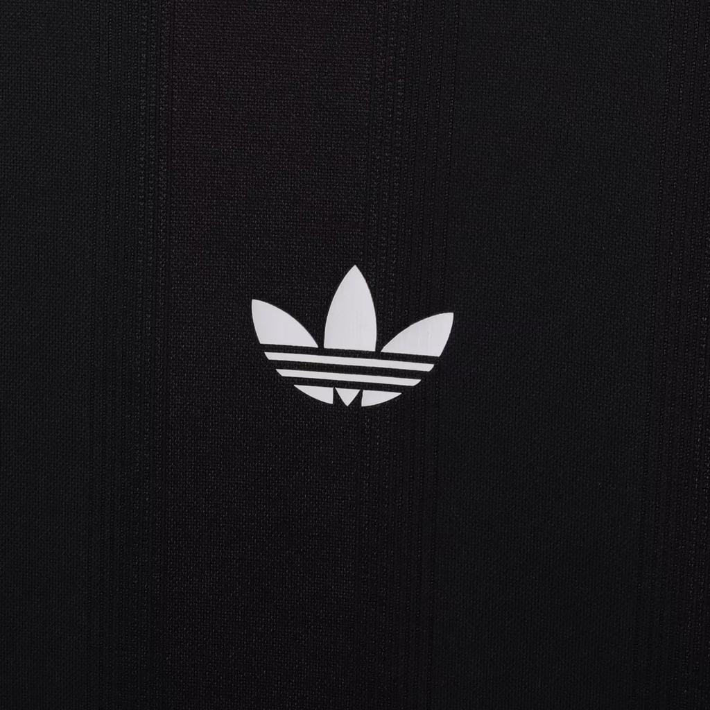 adidas Originals Adicolor FW25 Жаккардовый трикотаж Свободный крой В полоску Круглый вырез Короткий рукав Футболка Мужские Топы KD5830