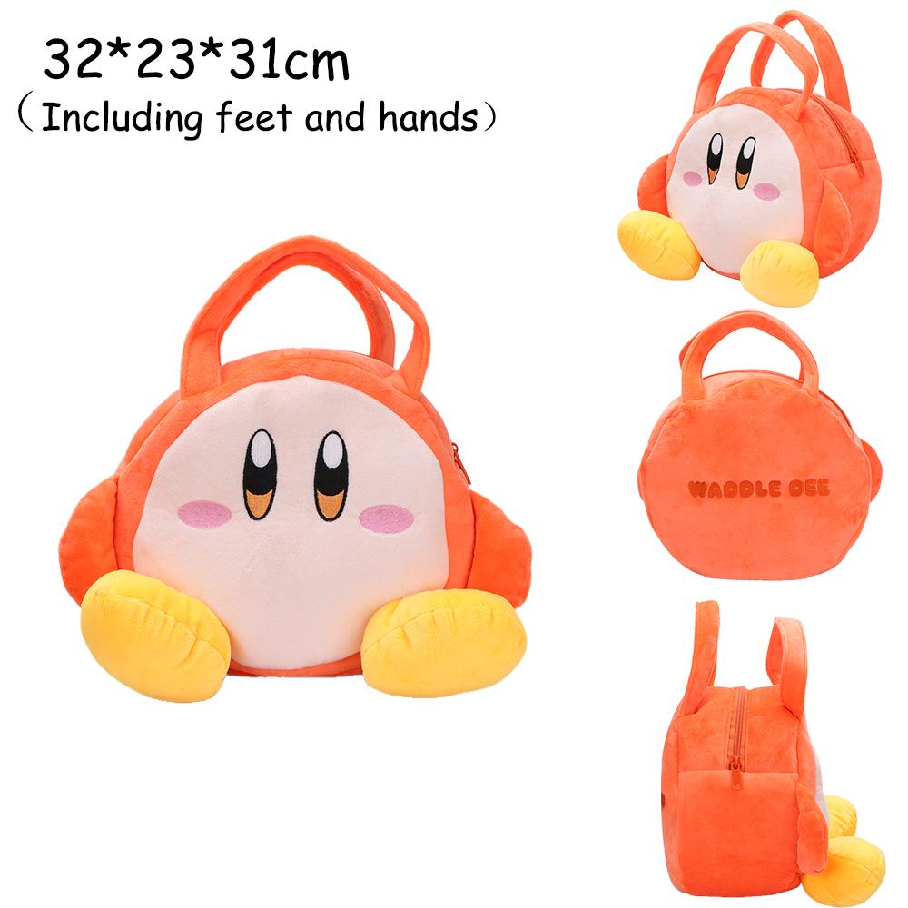 Plush Backpack Handbag Shoulder Crossbody Case Pink Kawaii Soft Filled Travel Storage Case Adult Children’s Gift