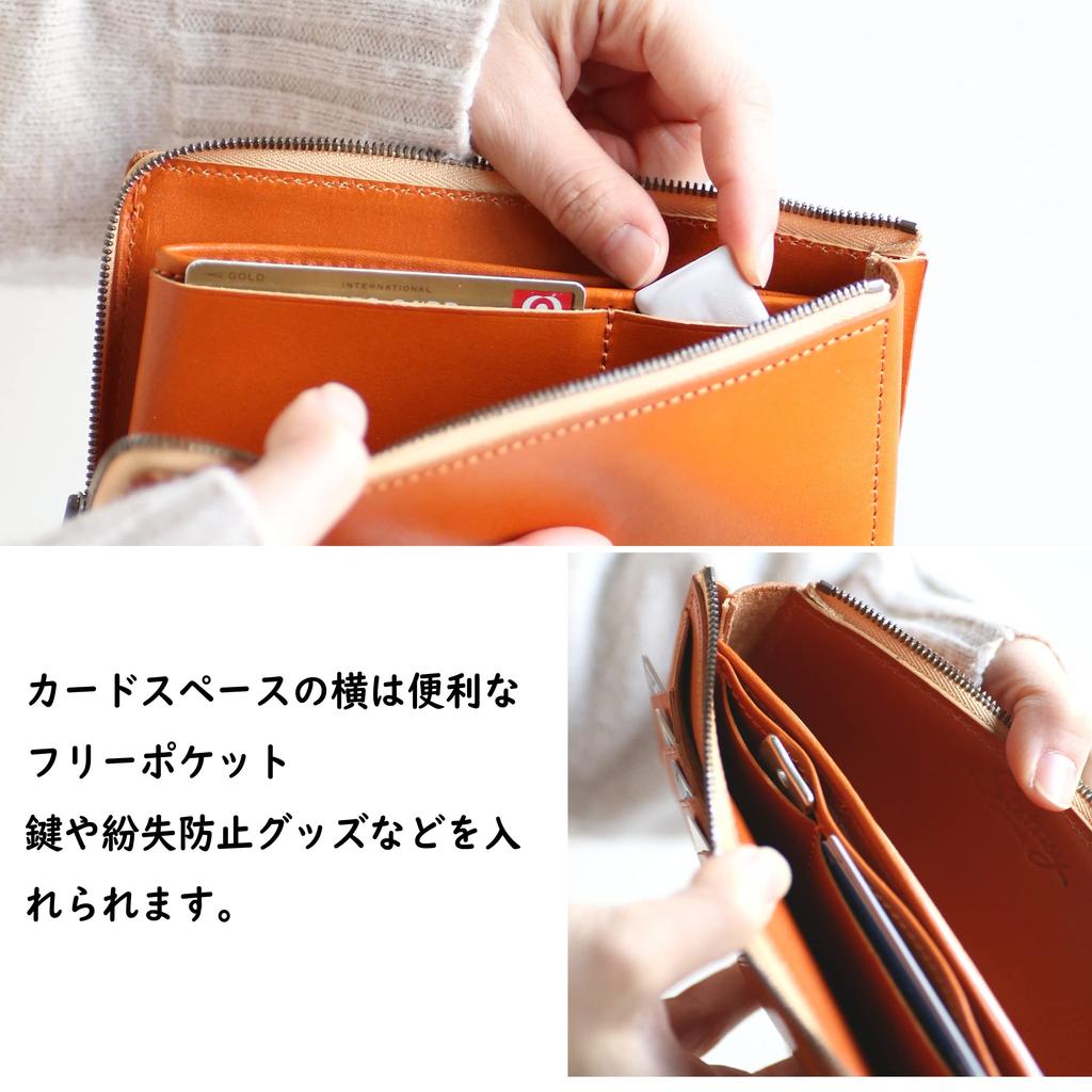 FRAGMAN кошелек на молнии, очень маленький, для мужчин и женщин, сделан в Японии из натуральной кожи Точиги верблюжьего цвета.