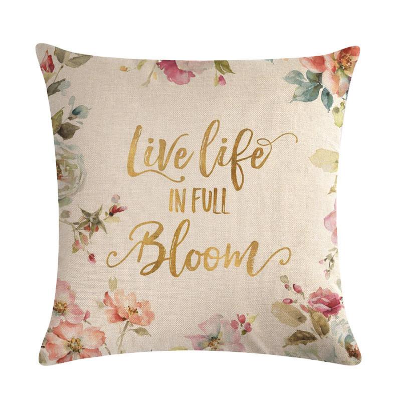 45x45 см птицы и цветы диван декоративная наволочка наволочка белье 45*45 декоративная подушка домашний декор наволочка