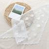 Flower Lace Half Skirt Soft Lace Butt Curtain Skirt Retro Waist Scarf  Summer