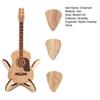 Wooden Guitar Pick Holder Guitar Pick Box with Stand Acoustic Guitar Pick Box Elegant Guitar Pick Storage Container for Players