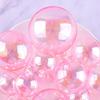 10Pcs Cake Decoration Ball Transparent Christmas Tree Wedding Party Cake Decorating Ball Bakery Supplies