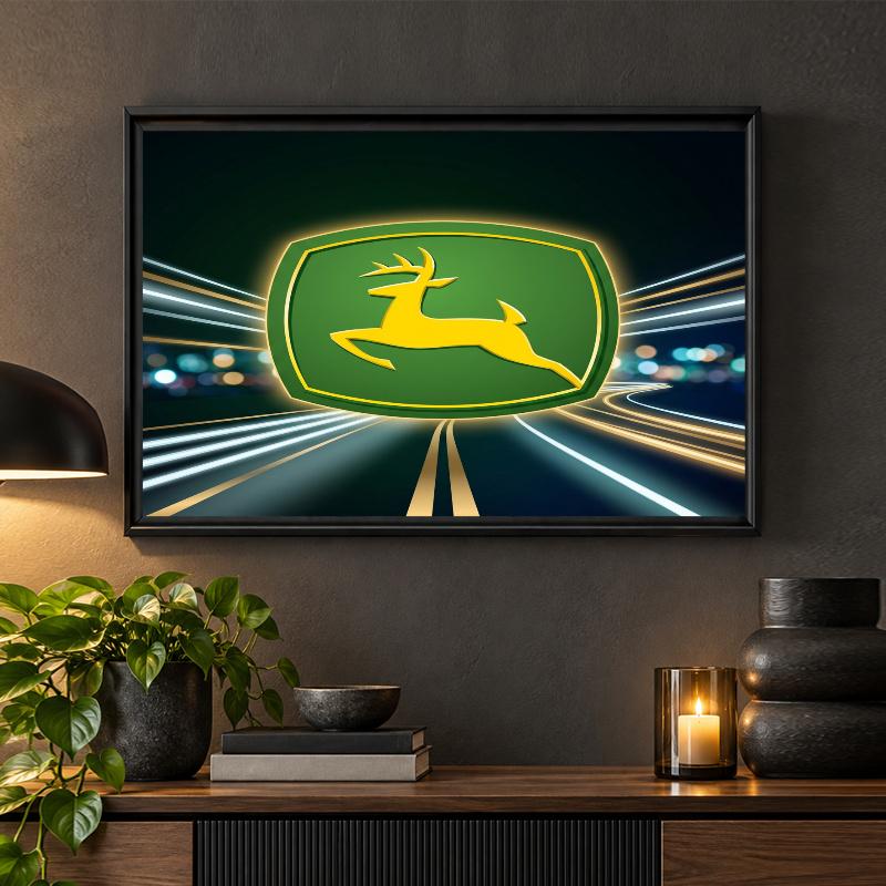john deere Diamond Painting Kit 5D Full Drill DIY Diamond Mosaic Wall Art Home Decor