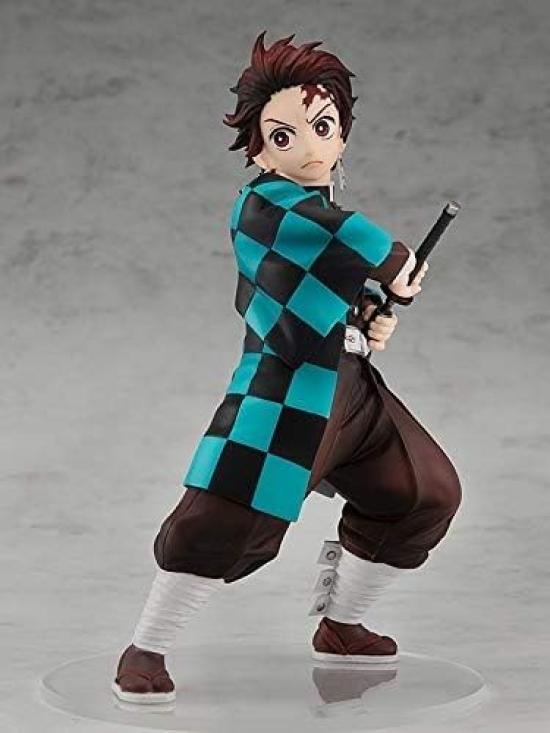 POP UP PARADE Demon Kimetsu no Yaiba Тандзиро Камадо АБС ПВХ Раскрашенная Полная Фигурка Истребитель Немасштабная &
