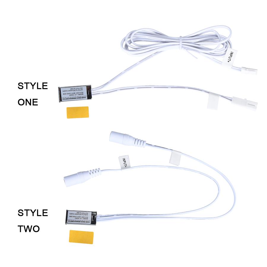 12V/24V IR Hand Sweep Sensor Switch Detector 5A Hand Wave Smart Motion Sensor Light Switch For LED Strip Closet Cabinet Light