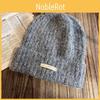 Warm Knit Cap For Teens With Solid Color Design For Cold Weather Comfort