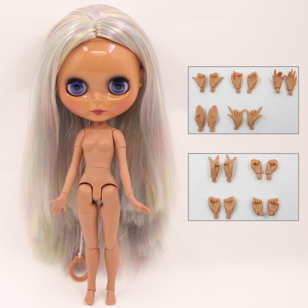 ICY DBS Blyth кукла 1/6 bjd игрушка шарнирное тело темная кожа афро волосы 30 см кукла аниме девушки