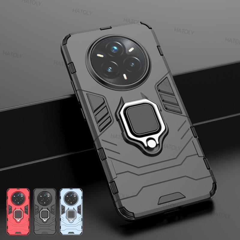 Для Realme 14 Pro Plus Чехол Realme 14 Pro Plus Чехлы-чехлы Armor Shockproof PC Silicon Защитный чехол для телефона Realme 14 Pro Plus