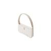 Burberry Tb Metal Logo Adjustable Shoulder Strap Leather Crossbody Bag Women bags Light-White 80462501