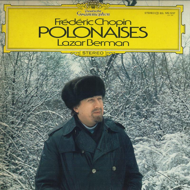 LP Record LAZAR BERMAN - Chopin: Polonaise No. 1 to No. 6 MG1237 DEUTSCHE GRAMMO Japan Classical Used