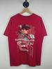 Vintage Nascar Dale Jr Red Tee Size M