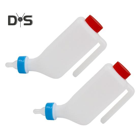 1/2/3/5 шт. бутылочек для молока ягненка с эргономичной ручкой, без BPA, четкая маркировка измерений, бутылочки для кормления козьего молока большой емкости