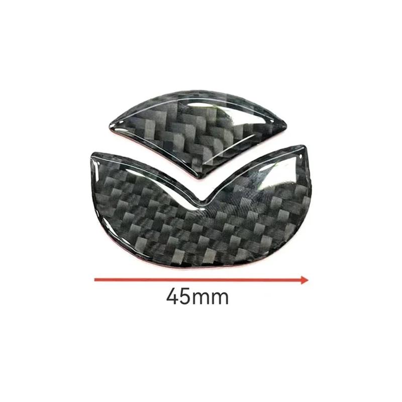 2025 Hot For Mazda Axela CX3 CX4 CX5 RX7 Atenza MX3 MX5 CX9 CX7 RX8 SKYACTIV Epoxy Sticker Car Steering Wheel Emblem Modified De
