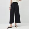 Women's Mulberry Silk Loose Fit Casual Cropped Pants