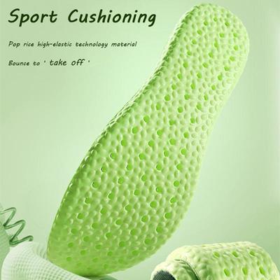 № 8, мягкие дышащие спортивные амортизирующие вставки, дезодорирующие стельки из полыни для мужчин и женщин, подушечки для обуви, сетчатая стелька, можно отрезать размер