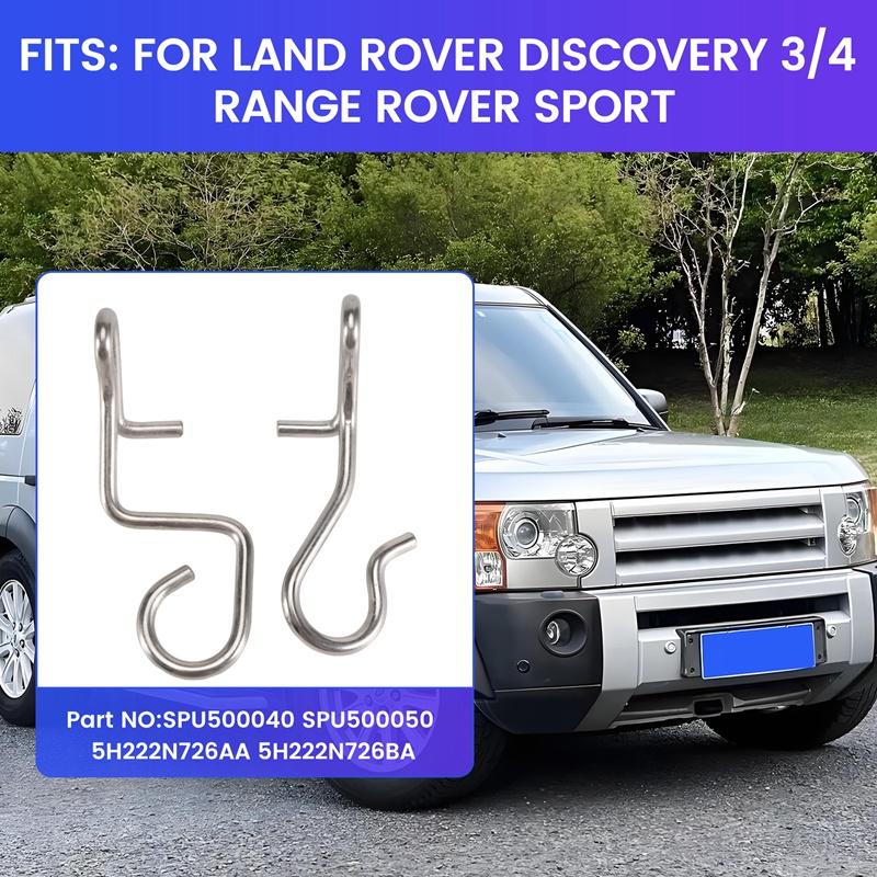 A10U-1 Пара кронштейна троса стояночного тормоза для Land Rover Discovery 3 / 4 Range Rover Sport SPU500040 SPU500050 5H222N726AA