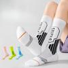 Женские профессиональные спортивные носки для бадминтона, бега, фитнеса, на весну и осень, влагоотводящие, дезодорирующие, компрессионные на икры